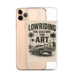 Lowriding The Culture The Art by CFG *Limited Edition* Clear Case for iPhone®